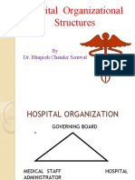 Hospital Organizational Structures