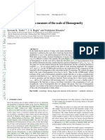 Fractal Dimension As A Measure of The Scale of Homogeneity: Jaswant K. Yadav, J. S. Bagla and Nishikanta Khandai