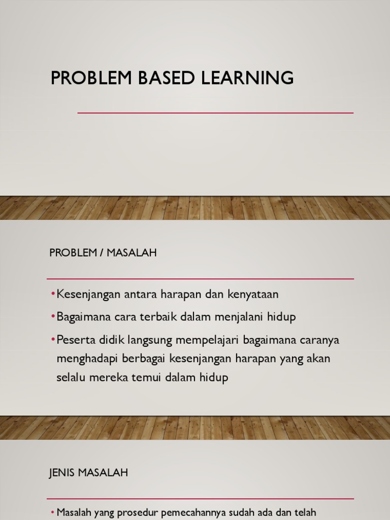 Problem Based Learning | PDF