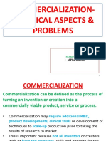 5- Commercialization - Practical Aspects and Problem, Licences