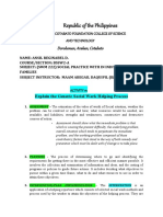 Ansil Reginabel D. Activity in SWM 222