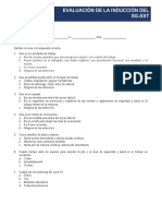 Formato Evaluación de La Inducción Del SG-SST