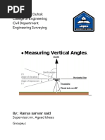 Measuring Vertical Angles