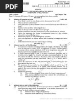 Strength of Materials 3 | PDF | Stress (Mechanics) | Bending