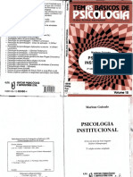 Psicologia Institucional (Livro)