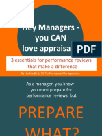 Performane Appraisal For Managers
