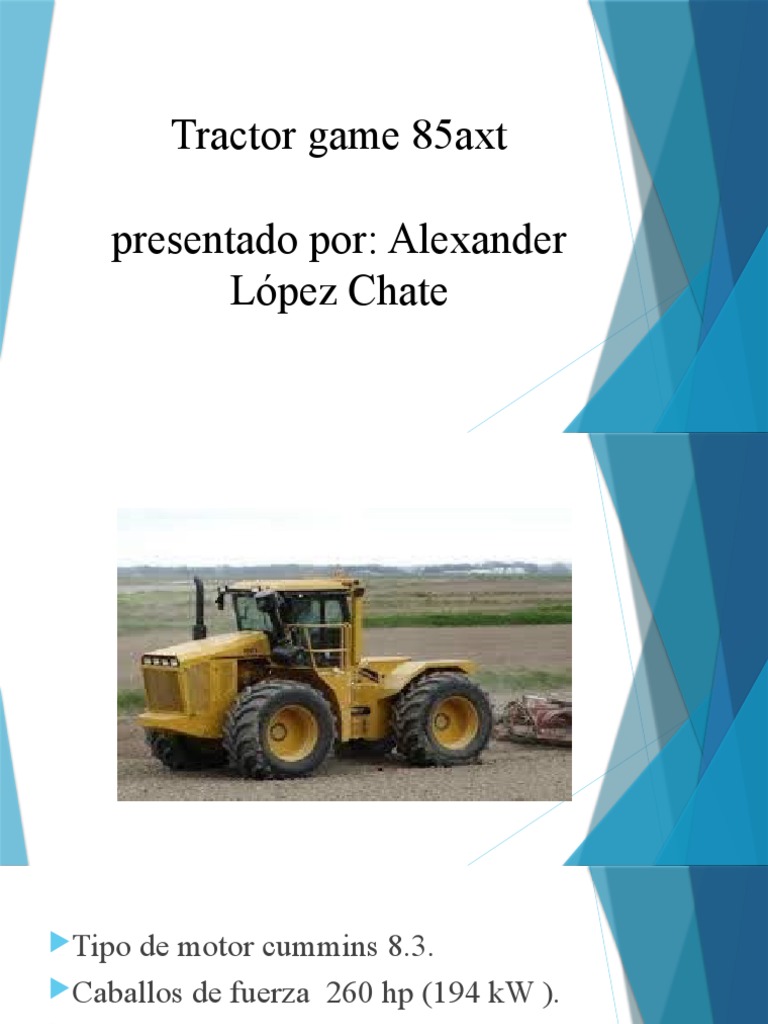 Tractor Game 85axt | PDF