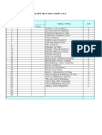 DAFTAR SISWA KELAS 8.3