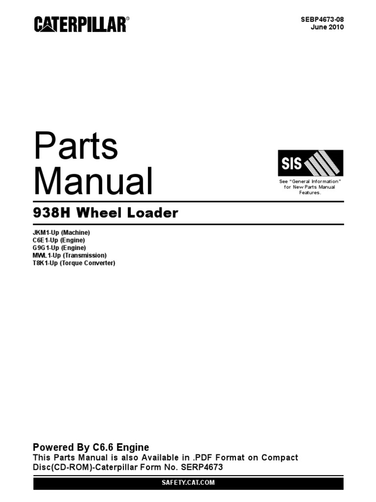 Manual de partes 938h jkm 1 37 pdf manufactured goods motor vehicle