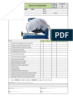 SST-ZWR-015 Check List Tronzadora