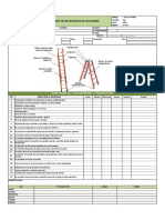 SST-ZWR-012 Check List Escaleras