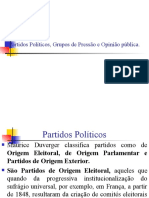 Partidos P, Grupos de Pres e Opin públ-5
