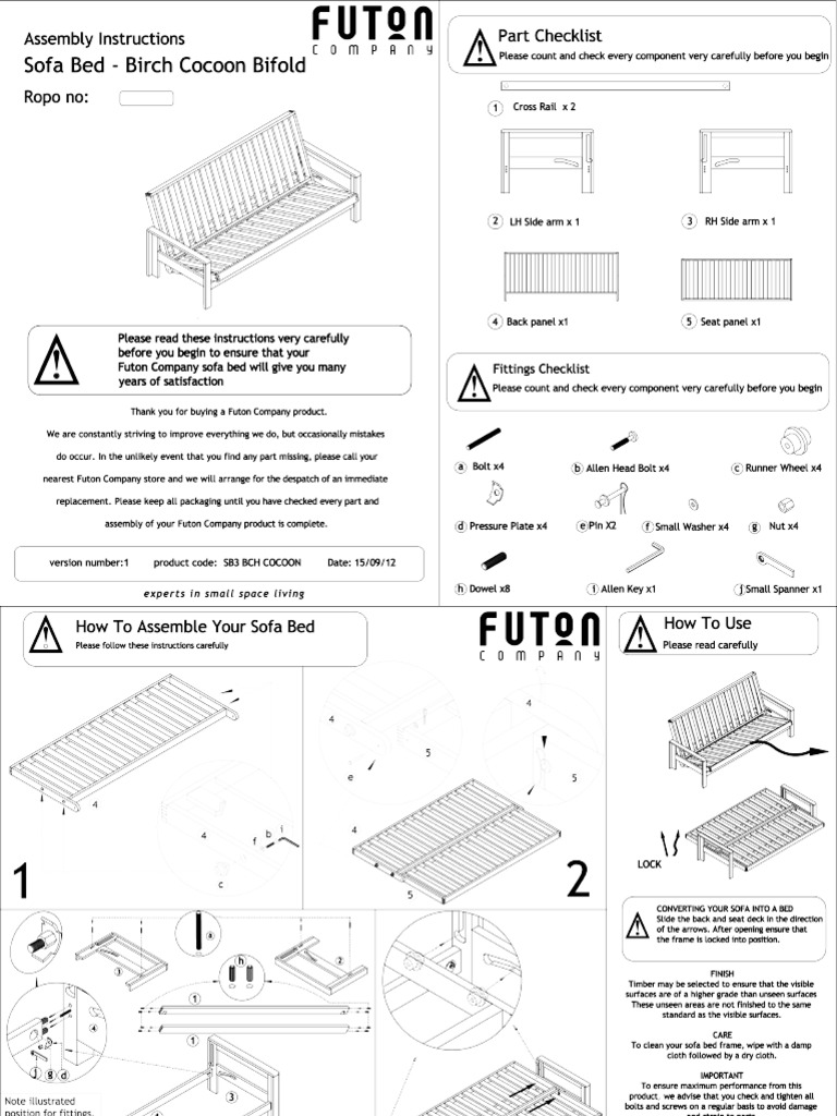 Futon 2362379 PDF