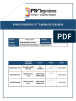 Procedimiento de construcción y montaje industrial