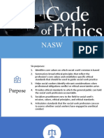 NASW Code of Ethics Core Values and Principles