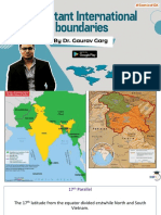 Important Borders and Boundaries PP T