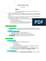 NCM107j Weekly Notes on Newborn Nursing Care