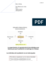 Demografía y estadística vital