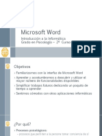 Introducción a Microsoft Word