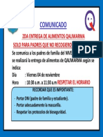 COMUNICADO Qaliwarma Noviembre