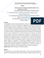 Original Estrategia Multifactorial para Prevenir El Fenómeno La Deserción Deportiva. Una Experiencia en El Fútbol