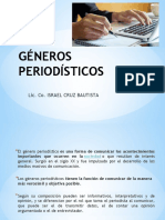 Géneros Periodísticos