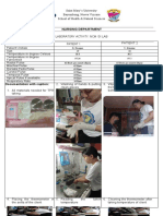 Nursing Lab Activity Report
