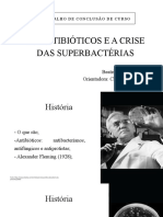 Os antibióticos e a crise das superbactérias