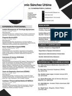 Curriculum Vitae Eliezer A Sanchez