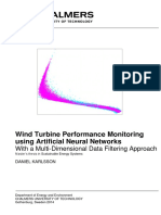 Wind Turbine Performance Monitoring Using Artificial Neural Networks