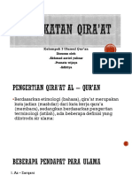 Ulumul Qur'an KLMPK 3 JTingkatan Qira'at