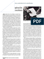Jordi Terré - La Respiración y La Escritura (Revista Jano de Medicina y Humanidades, Vol. LXII, N. 1416, 25 Enero 2002)