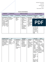 Plan de Acción Didáctico - Viviana Sanabria