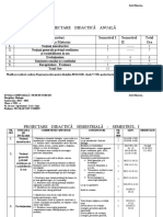 Planificare - Clasa a VIII-a  anual + sem