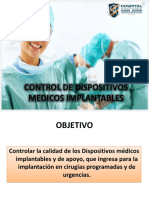 Control de Dispositivos Medicos Implantables