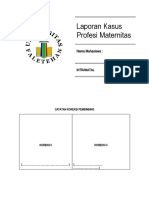 Format Laporan Kasus Intranatal