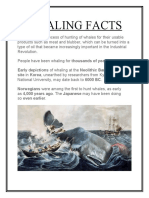 Whaling Facts