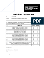 Formato Cotización Varios