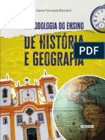 metodologia do ensino de História e Geografia