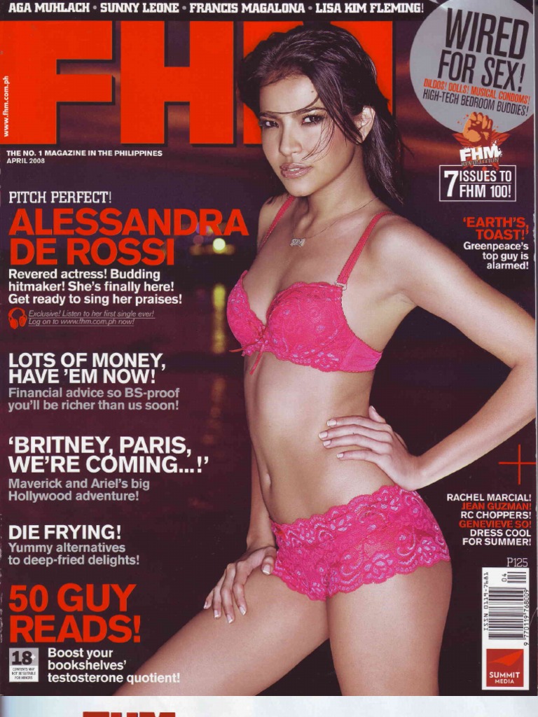 768px x 1024px - FHM Philippines 200804 (Alessandra de Rossi) | PDF | Philippines