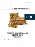 mOTOR C175 MATERIAL DE PARTICIPANTE (FORMATO) - Testeos de Sistemas Del Motor C175