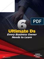 6 Ultimate Ds Every Business Owner Needs To Lear