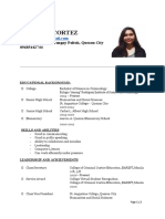 New Curriculum Vitae