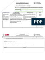 PLANIFICACIÓN EXPERIENCIA DE APRENDIZAJE Nivel Medio Lista