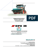 Manuel D'utilisation - User Guide dpx28 - GB - Hu - CZ