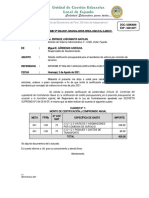 INFORME #038 - 2021 - Certificación Viaticos Hector
