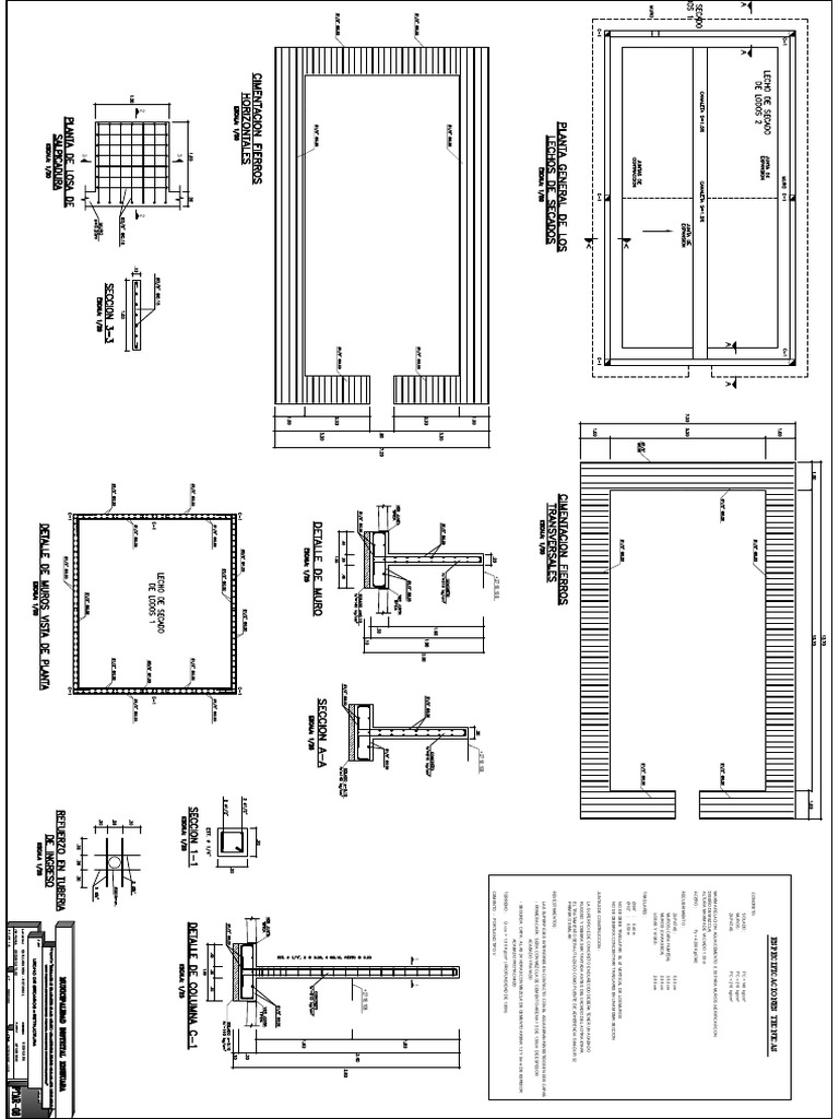 Lecho de Secado | PDF | Hormigón | edificio