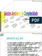 Complexidade e Meio Ambiente 2010 (Modo de Compatibilidade)