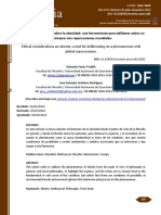 Consideraciones Eticas Sobre La Obesidad