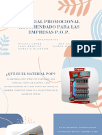 Material Promocional Recomendado para Las Empresas P.O.P.